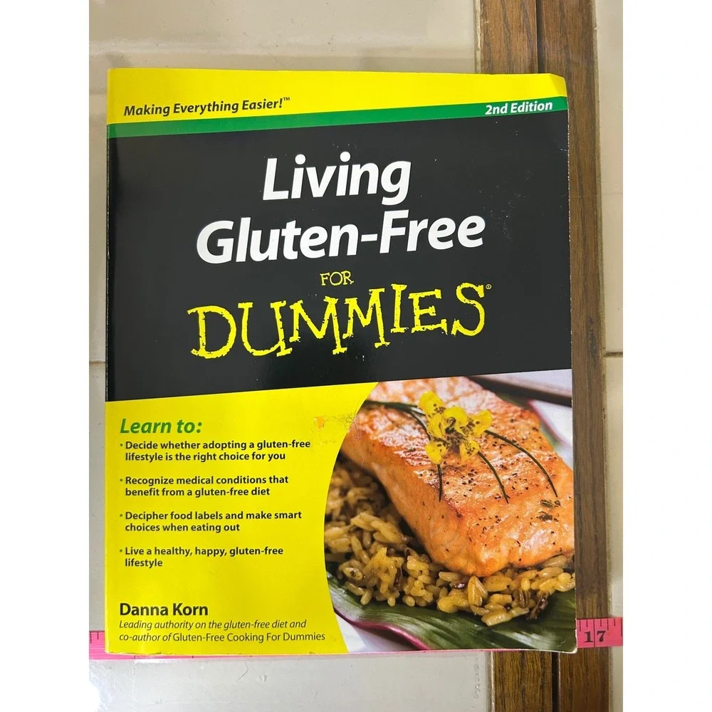Living Gluten Free For Dummies‎ 2nd Edition Danna Korn Cookbook